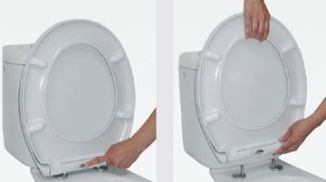 CONCEPT 350 WC sedátko, SoftClose, bílá CONCEPT 350 B Obrázek - fotka