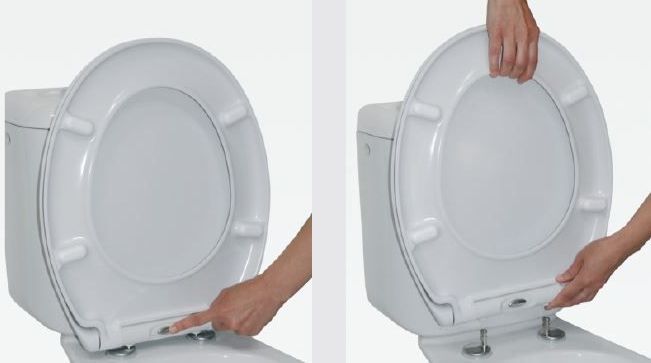 CONCEPT 350 WC sedátko, SoftClose, bílá CONCEPT 350 B Obrázek - fotka