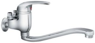 DRAŽICE dřezová nástěnná baterie, pro beztlakové ohřívače vody, chrom 100670003 Obrázek - Hlavní obrázek