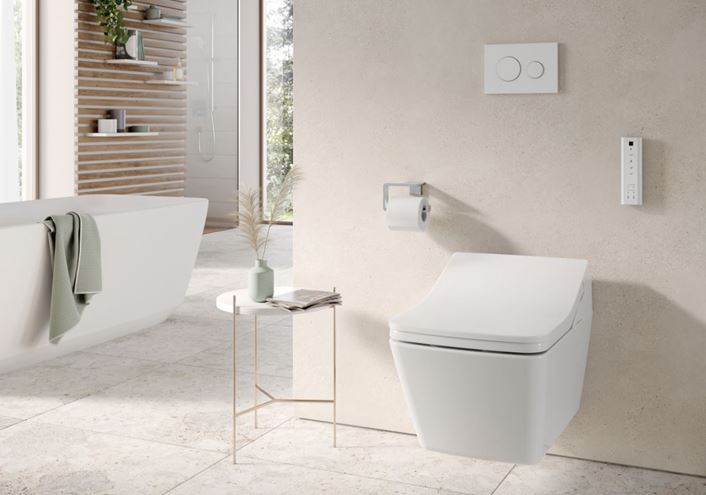 CONCEPT 200 WASHLET bidetové sedátko, hranaté, SoftClose 896CG-CON-DUS-S Obrázek - fotka