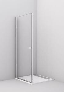 CONCEPT 200 sprchové dveře 80x200 cm, křídlové, aluchrom/čiré sklo