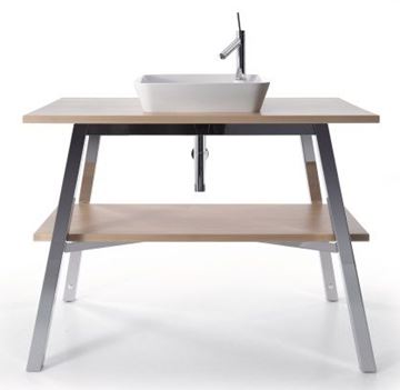 DURAVIT CAPE COD umyvadlo na desku 46 cm, s otvorem pro baterii, bez přepadu 2340460000 Obrázek - fotka