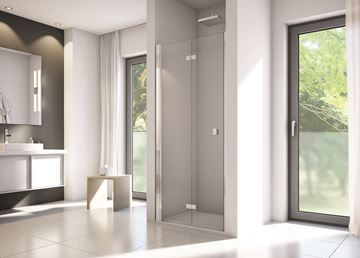 CONCEPT 200 sprchové dveře 80x200 cm, skládací, pravé, aluchrom/čiré sklo