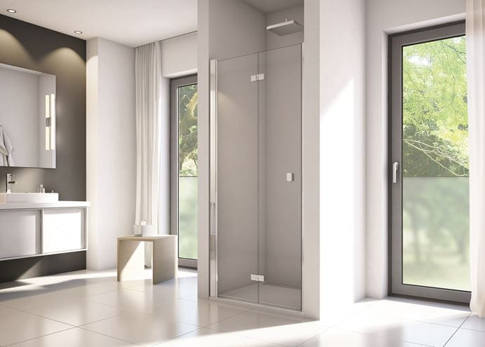 CONCEPT 200 sprchové dveře 80x200 cm, skládací, pravé, aluchrom/čiré sklo CONF1D0805007 Obrázek - Hlavní obrázek