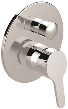 CONCEPT E50 vanová podomítková baterie, s přepínačem, s tělesem, chrom