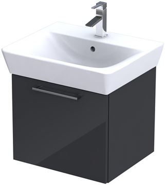 CONCEPT 100 skříňka pod umyvadlo 47,4x40,8x40,8 cm, 1 zásuvka, antracit