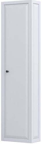 CONCEPT RETRO vysoká skříňka 40x20x155 cm, 1 dvířka, matná bílá OR47-SB1D-40-2 Obrázek - Hlavní obrázek