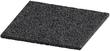 ALLIQ PEDALL GUMPED 3 pryžová podložka pod terč 200x200x3mm, černá