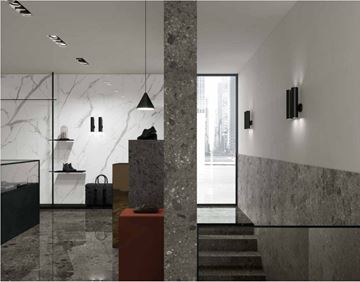 ARIOSTEA FRAGMENTA dlažba 60x120cm, keramická slinutá, nero ombrato soft P612621 Obrázek - fotka