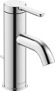DURAVIT C.1 umyvadlová stojánková baterie, s odtokovou soupravou, chrom