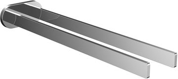 CONCEPT 200 držák ručníků 389 mm, dvojramenný, chrom