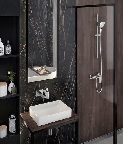 NOVASERVIS METALIA 58 sprchová nástěnná baterie, chrom 58061/1,0 Obrázek - fotka