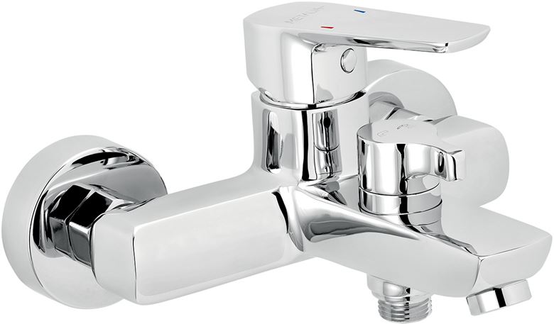 NOVASERVIS METALIA 58 vanová nástěnná baterie, s přepínačem, chrom 58020/1,0 Obrázek - Hlavní obrázek