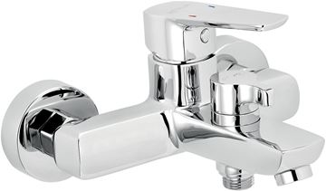 NOVASERVIS METALIA 58 vanová nástěnná baterie, s přepínačem, chrom
