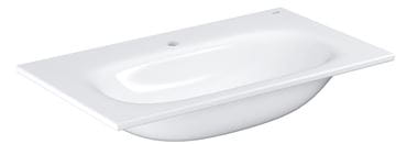 GROHE ESSENCE umyvadlo 80 cm, s otvorem pro baterii a přepadem, PureGuard