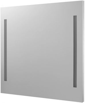 DŘEVOJAS STRIPE ZCO 80 zrcadlo 80x70 cm, s osvětlením, s regulací stmívání, se senzorem