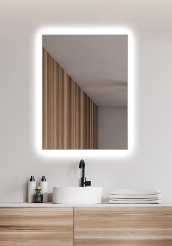 AMIRRO AMBIENTE zrcadlo 60x80 cm, reverzibilní, s osvětlením 410-821 Obrázek - fotka