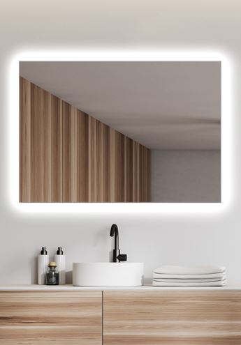 AMIRRO AMBIENTE zrcadlo 100x70 cm, reverzibilní, s osvětlením 410-838 Obrázek - fotka