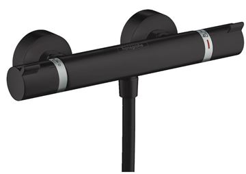 HANSGROHE ECOSTAT COMFORT sprchová nástěnná termostatická baterie, černá mat