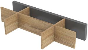 CONCEPT 250 organizér do zásuvky, přírodní dub