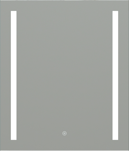 EASY PLUS zrcadlo 60x70 cm, s osvětlením, s regulací stmívání a teploty světla, se senzorem EA101.60 Obrázek - Hlavní obrázek