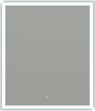 EASY PLUS zrcadlo 60x70 cm, s osvětlením, s regulací stmívání a teploty světla, se senzorem