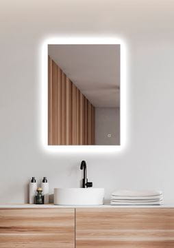 AMIRRO AMBIENTE SENZOR zrcadlo 50x70 cm, reverzibilní, s osvětlením, se sensorem 410-951 Obrázek - fotka