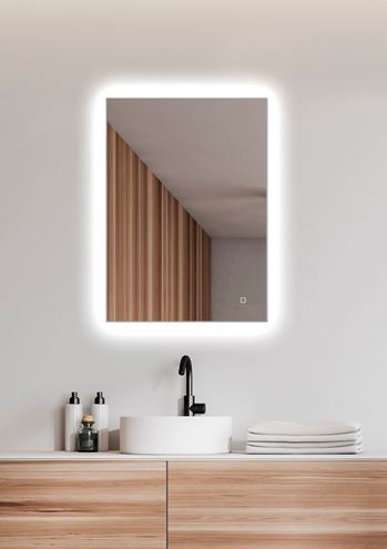 AMIRRO AMBIENTE SENZOR zrcadlo 50x70 cm, reverzibilní, s osvětlením, se sensorem 410-951 Obrázek - fotka