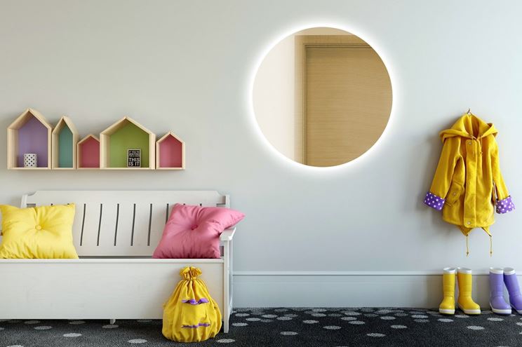 AMIRRO MOONLIGHT zrcadlo 70 cm, s osvětlěním 411-057 Obrázek - fotka