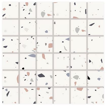RAKO SPECTRA mozaika 30x30(5x5) cm, lepená na síti, mat, vícebarevná, červená WDM06547 Obrázek - Hlavní obrázek