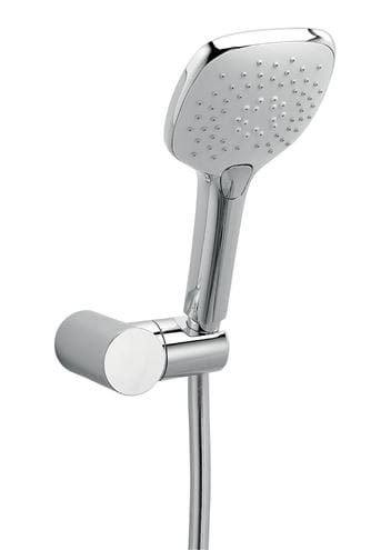 NOVASERVIS METALIA 58 sprchová souprava 3-dílná, ruční sprcha 105x105 mm, 3 proudy, hadice, držák, Eco, chrom MINI201,0 Obrázek - Hlavní obrázek