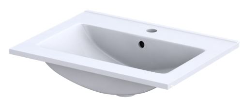 CONCEPT 250 umyvadlo 60 cm, s otvorem pro baterii a přepadem PTA-003 Obrázek - Hlavní obrázek
