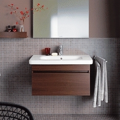 DURAVIT DURASTYLE umyvadlo 80 cm, s otvorem pro baterii a přepadem 2320800000 Obrázek - fotka