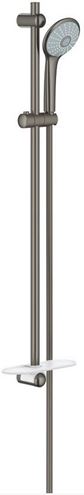 GROHE EUPHORIA 110 MASSAGE sprchová souprava 4-dílná, ruční sprcha pr. 110 mm, 3 proudy, tyč, hadice, polička, kartáčovaný hard graphite 27226AL1 Obrázek - Hlavní obrázek