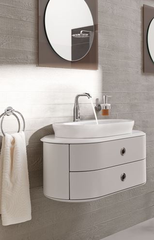 GROHE ESSENCE E umyvadlová senzorová baterie pro jednu vodu, napájení ze sítě, chrom 36446000 Obrázek - fotka