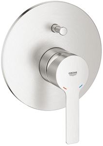 GROHE LINEARE vanová podomítková baterie, s přepínačem, supersteel