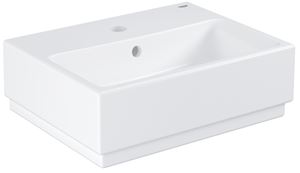 GROHE CUBE CERAMIC umývátko 45 cm, s otvorem pro baterii a přepadem, PureGuard