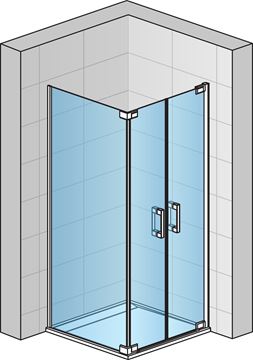 CONCEPT 300 STYLE boční stěna 75x200 cm, aluchrom/čiré sklo CO3PT7P 075 50 07 Obrázek - fotka