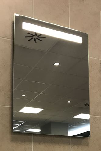 AMIRRO LUNA LED zrcadlo 60x80 cm, s osvětlením 901-022 Obrázek - fotka