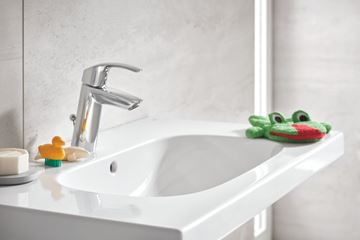 GROHE EUROSMART umyvadlová stojánková baterie, s odtokovou soupravou, chrom 23322001 Obrázek - fotka