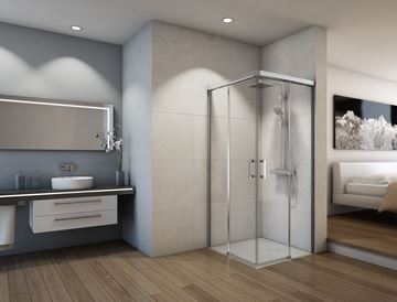 CONCEPT 300 STYLE sprchové dveře 75x200 cm, posuvné, pravé, aluchrom/číre sklo CO3E2 D 075 50 07 Obrázek - fotka
