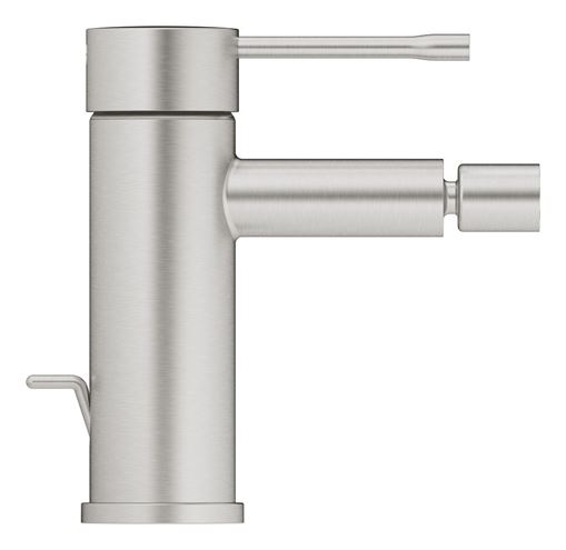 GROHE ESSENCE NEW bidetová stojánková baterie, s odtokovou soupravou, Water Saving, supersteel 32935DC1 Obrázek - fotka