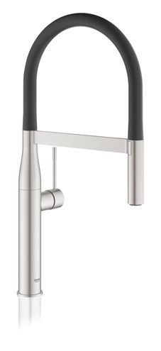 GROHE ESSENCE NEW dřezová baterie, s flexi ramínkem a sprškou, supersteel 30294DC0 Obrázek - Hlavní obrázek