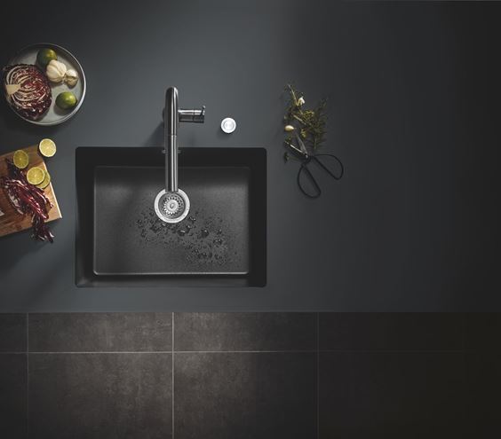 GROHE ESSENCE NEW dřezová baterie, s flexi ramínkem a sprškou, supersteel 30294DC0 Obrázek - fotka