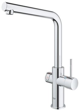 GROHE RED DUO dřezová elektronická baterie, s ohřevem, velikost M, GROHE ChildLock, napájení ze sítě, chrom 30327001 Obrázek - fotka