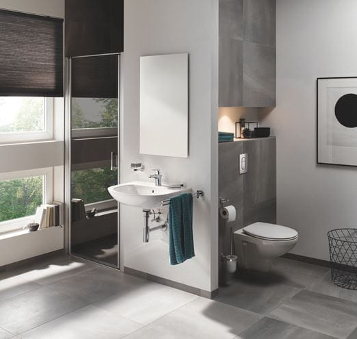 GROHE BAU CERAMIC umyvadlo 60 cm, s otvorem pro baterii a přepadem 39421000 Obrázek - fotka