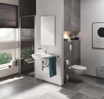 GROHE BAU CERAMIC umyvadlo 60 cm, s otvorem pro baterii a přepadem 39421000 Obrázek - fotka