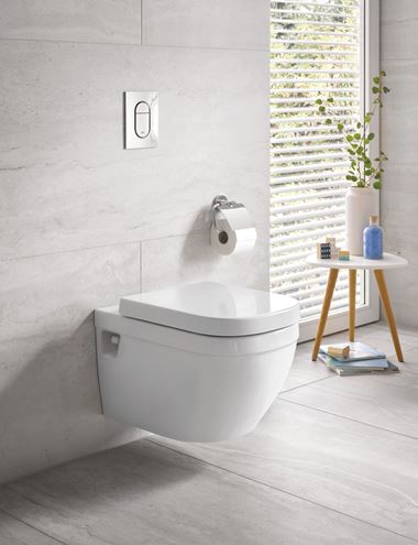 GROHE EURO CERAMIC závěsné WC, Rimless splachování, alpská bílá 39538000 Obrázek - fotka