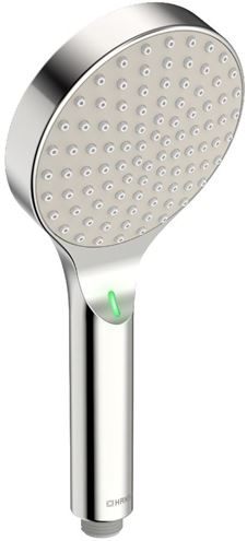 HANSA ACTIVEJET DIGITAL ruční sprcha pr. 120 mm, digitální, bluetooth, chrom/světle šedá 84310180 Obrázek - Hlavní obrázek
