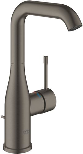 GROHE ESSENCE NEW umyvadlová stojánková baterie, s odtokovou soupravou, Water Saving, kartáčovaný hard graphite 32628AL1 Obrázek - Hlavní obrázek